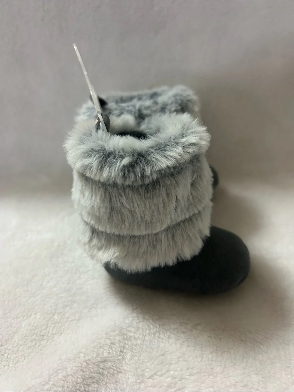 Stepping Stone Baby Faux Fur Boots 0-3 months